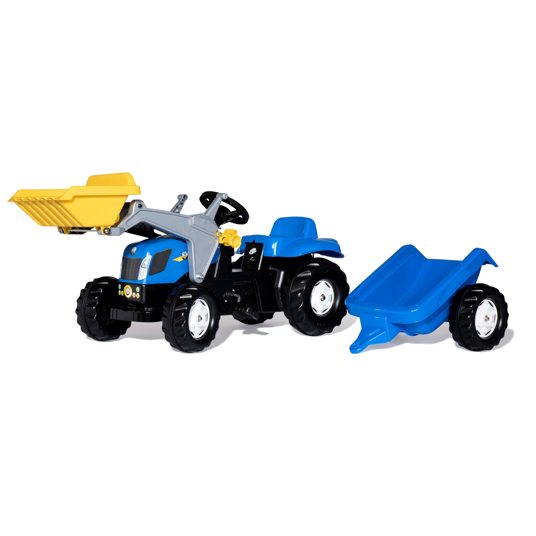 New Holland Kid Front Loader with Trailer