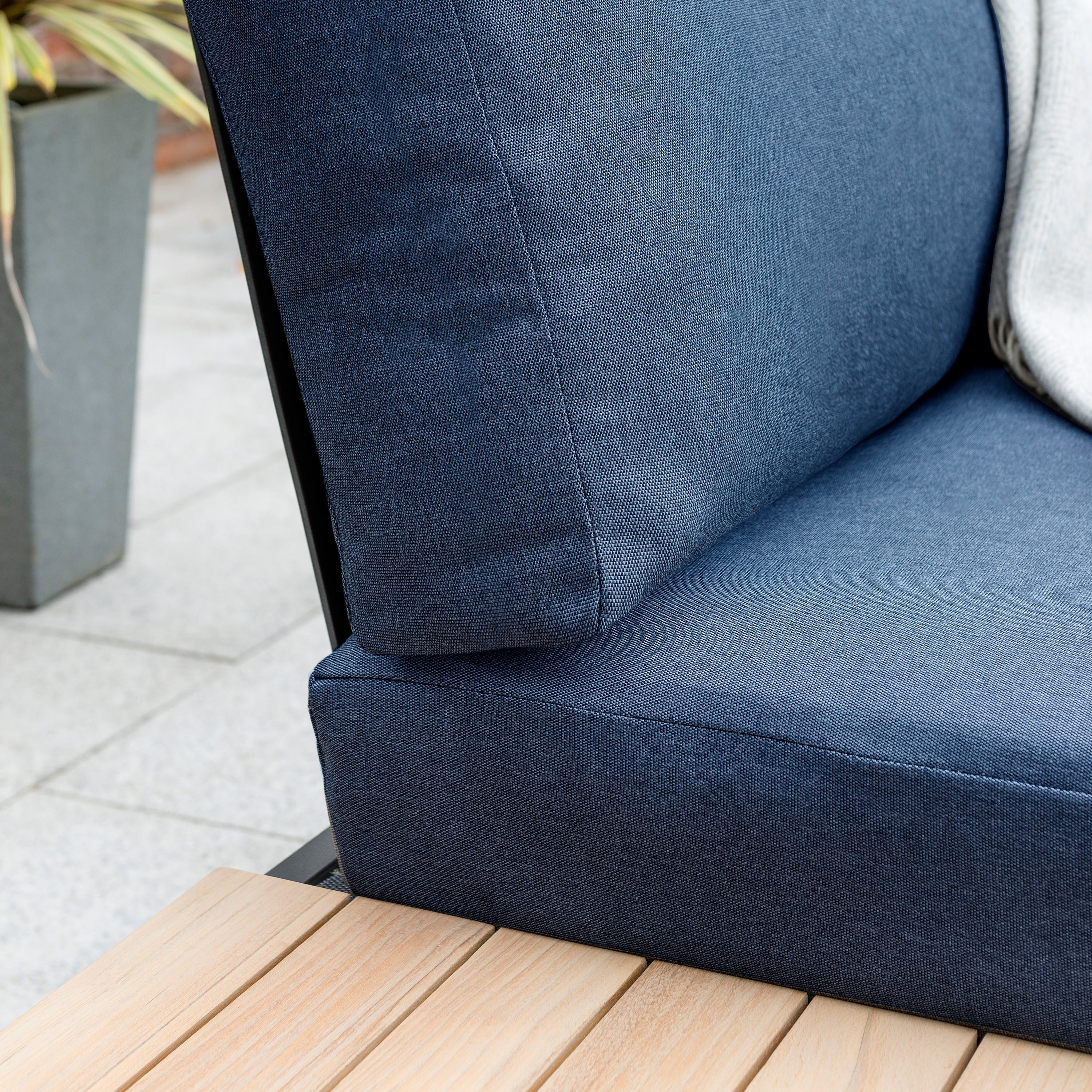 Cushion closeup of the Elba Corner 7-Piece Modular Set
