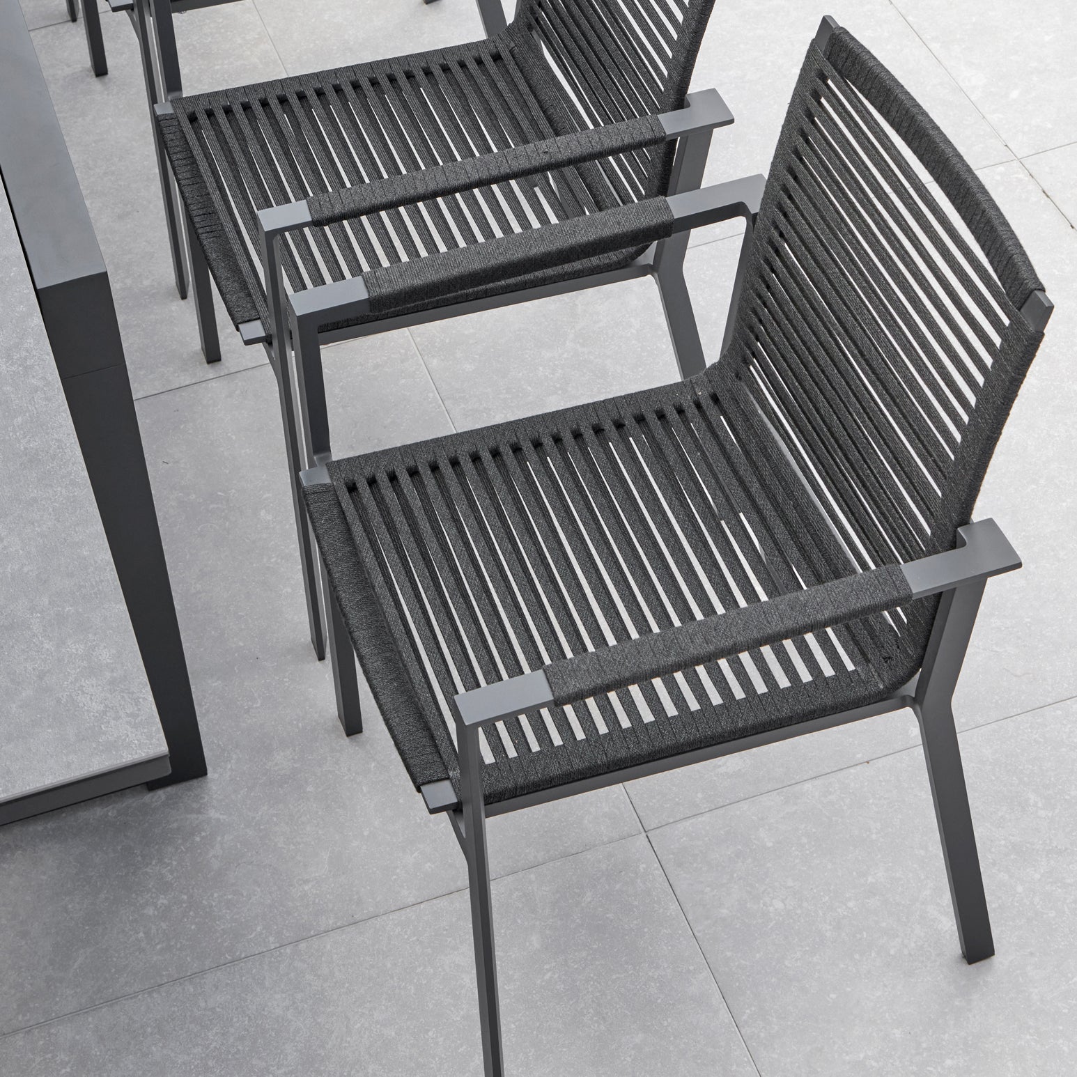 Birds eye view of the Porto chair