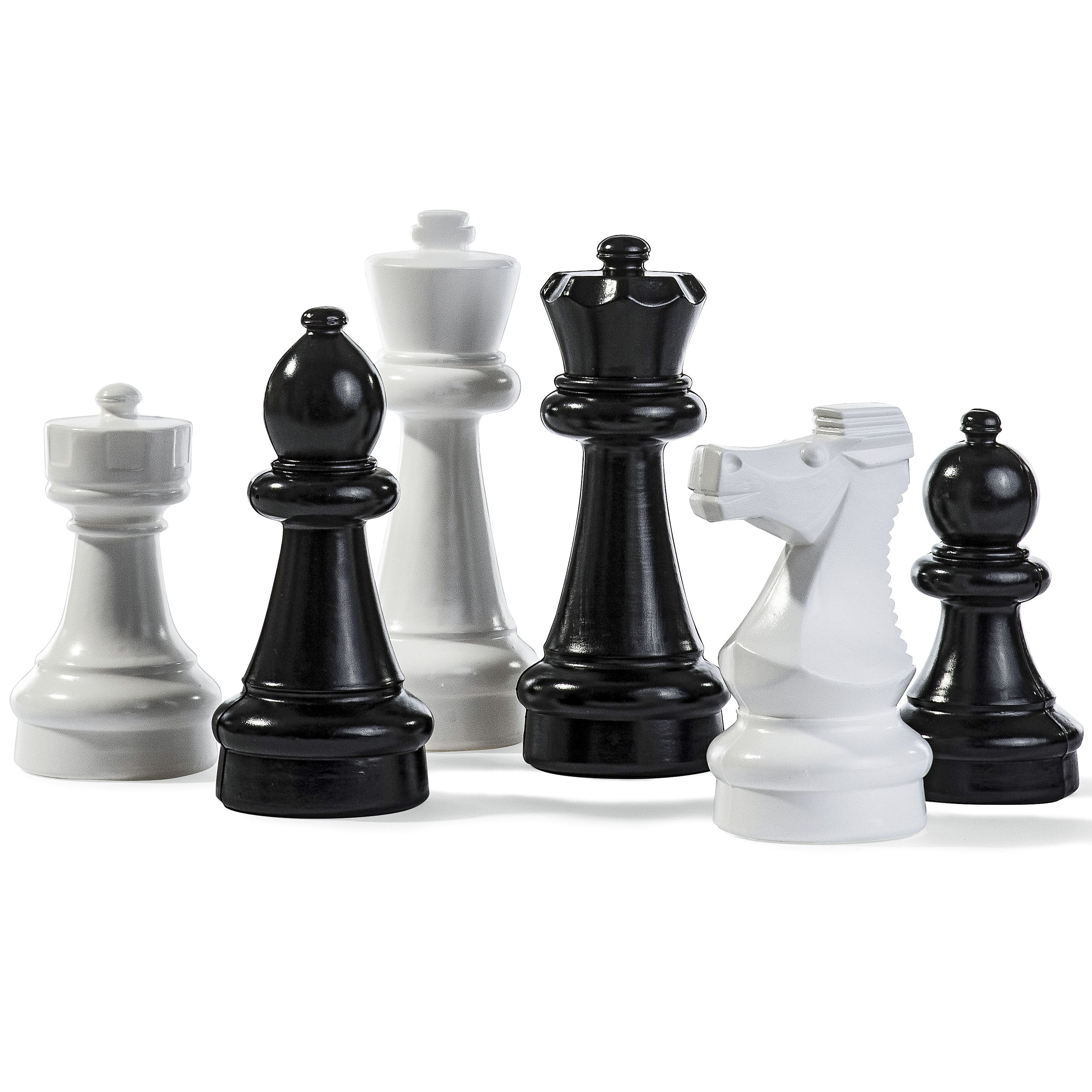 Mini-Giant Chess Set chess pieces