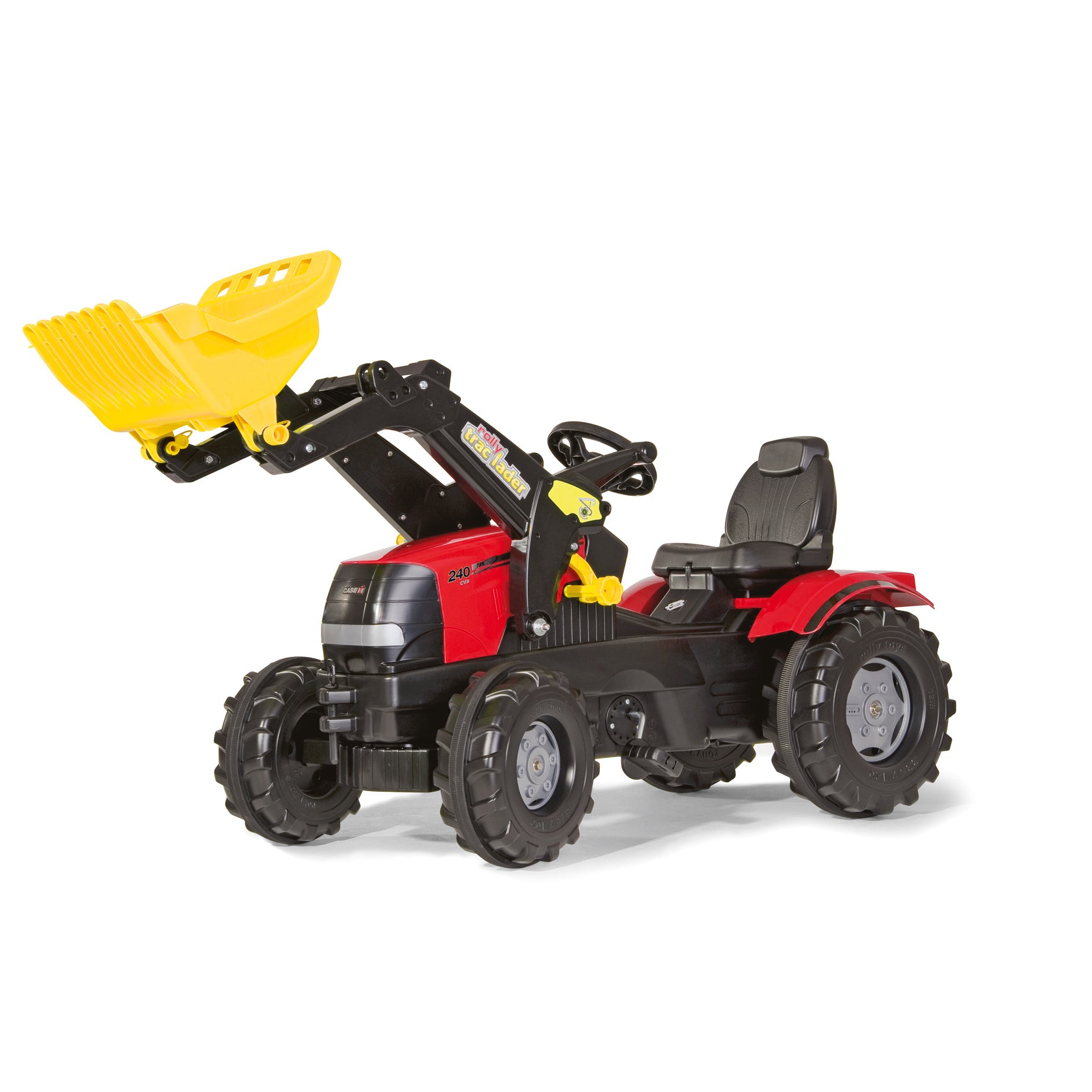 Studio image of a CASE Farmtrac Front Loader